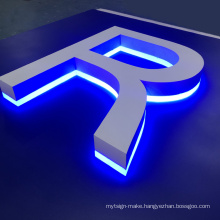 High brightness  3d led backlit lighting letter waterproof factory price led letter light sign board